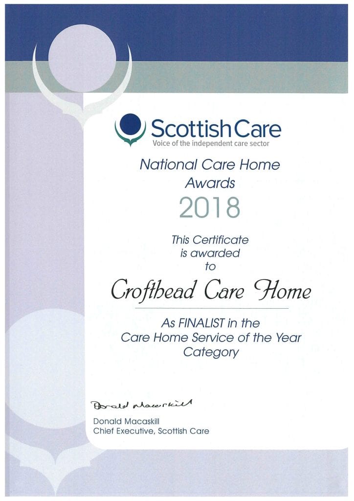 Care Home in West Lothian, Bathgate | Crofthead Care Home